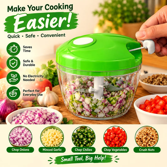Pull String Food Chopper