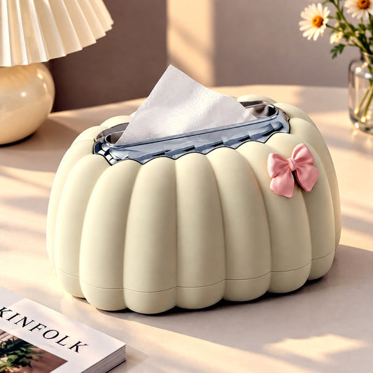 Pumpkin Tissue Box Decor for Living Room